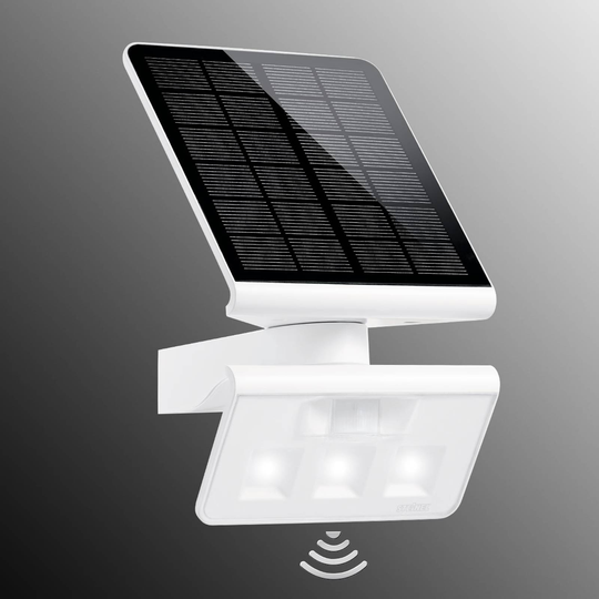 STEINEL XSolar L-S Solar LED-utomhusvägglampa vit