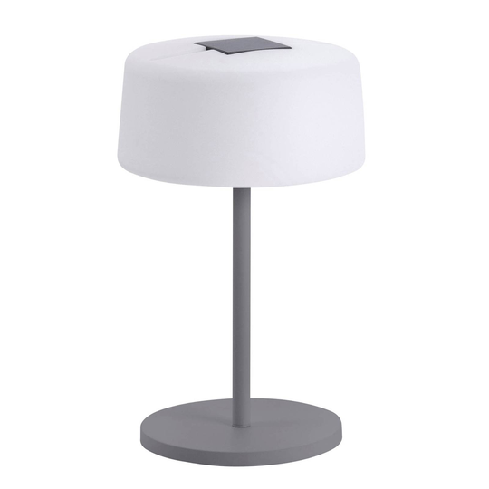 Solcellsgolvlampa Bump, 3 höjder, sensor, antracit