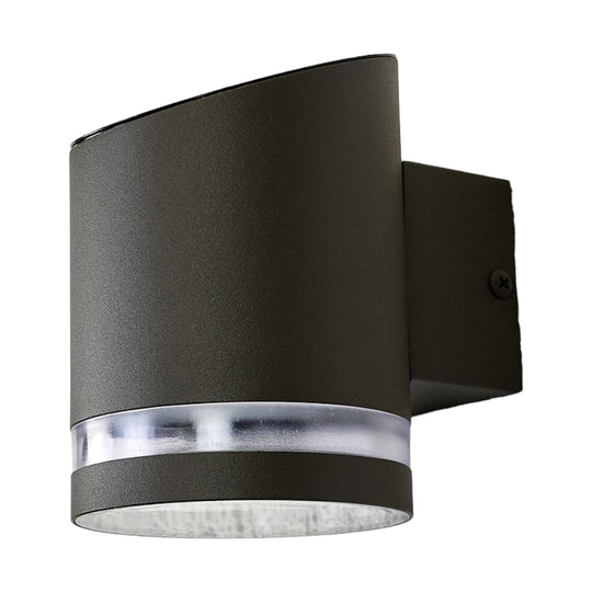 Solar-utomhusvägglampa Melinda med LED-lampa