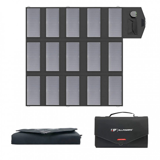 Allpowers 100W Solar Charger - Portabelt Solpanel 100W