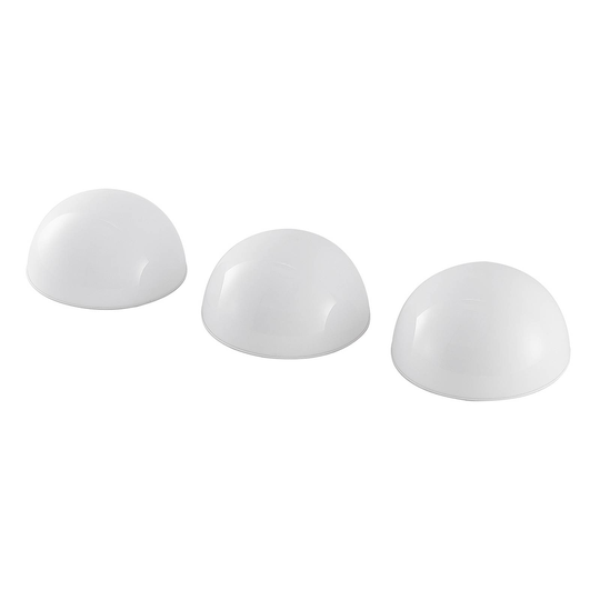 Lindby Nikau LED-solcellslampa, vit, 3-pack