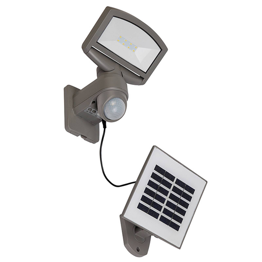 Soldriven LED-utomhusvägglampa Lord Sunshine panel