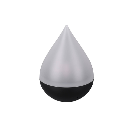 LED-solcellsbordslampa Caldera, med flameffekt