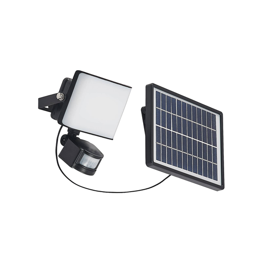 Prios Darini LED-solcellsväggspot med sensor