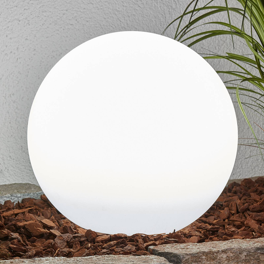 Dekorativ LED-solarlampa Lago i kulform
