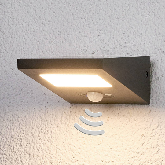 Nedåtstrålande solar-utomhusvägglampa Felin