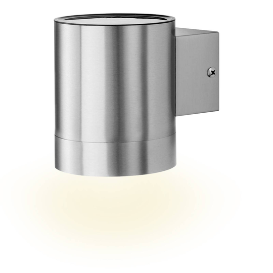 LED-solcellsutomhusvägglampa 10.022.70 stål