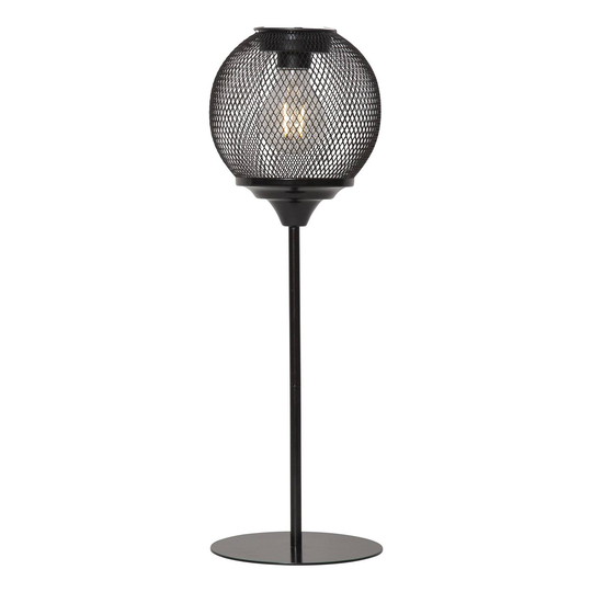 Solcellsdriven LED-bordslampa Sunlight med nät