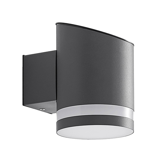 Lindby Bentlas solutomhusvägglampa med LED:er