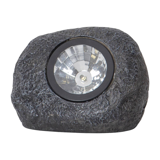 LED-solcellsspot Rocky med skymningssensor