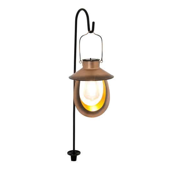 Dekorativ soldriven LED-lykta 6108347, markspett