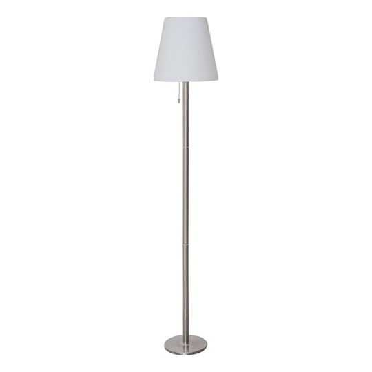 Solcellsdriven LED-golvlampa Solia, höjd 150 cm