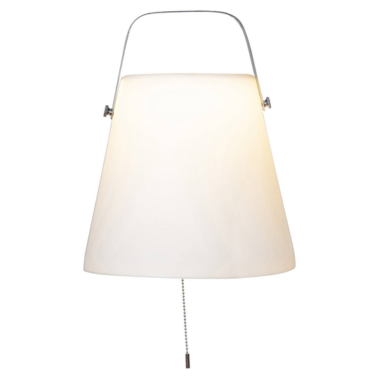 Solcellsdriven LED-hänglampa Solia, Ø 28 cm