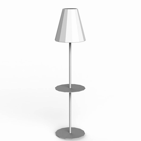 Newgarden Helga LED-solgolvlampa, antracit