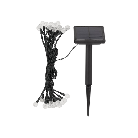 LED-solcellsljuskedja Super Bright, längd 6,80 m