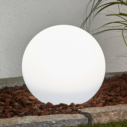 Solarkula med LED-lampor och jordspett
