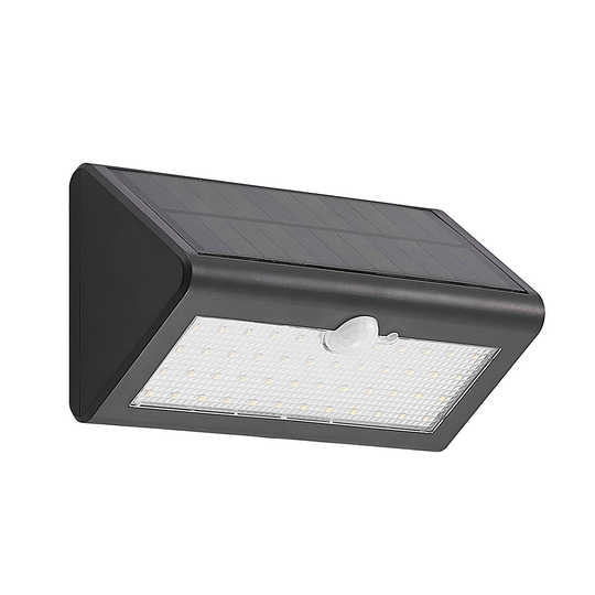 Lindby Ladiro LED-solutomhusvägglampa med sensor