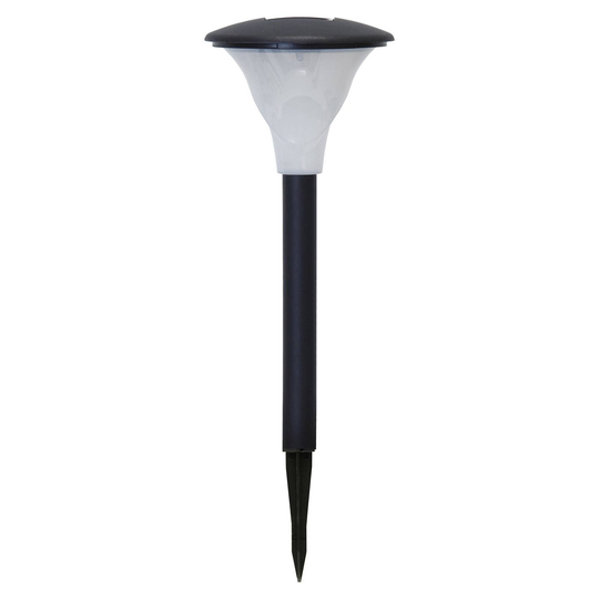 Solcellsdriven LED-sockellampa Faro i 3-set