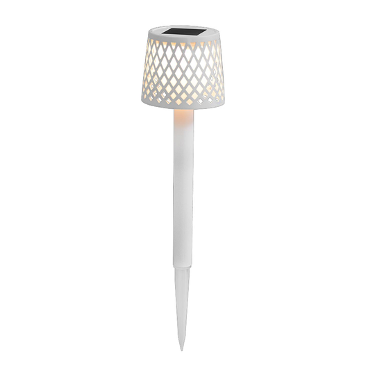 Newgarden Gretita LED-solcellslampa, vit