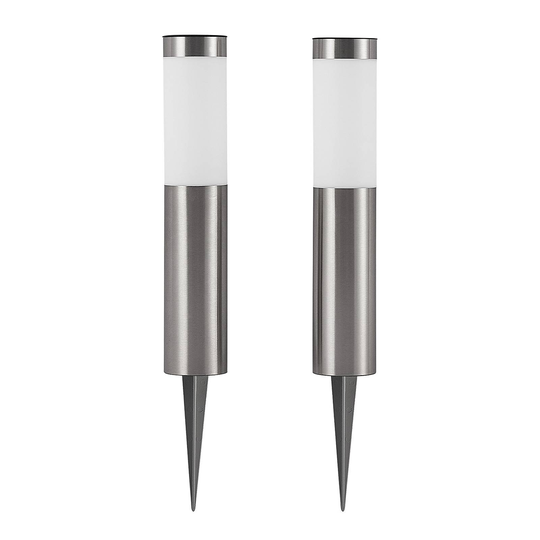 Lindby Sirita LED-markspettssollampa, 2-pack