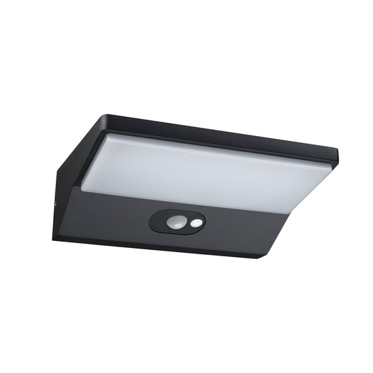 Paulmann 94335 LED-solcellsvägglampa djup 15