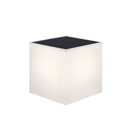 Newgarden Wally LED-solcellsvägglampa, 12x12 cm