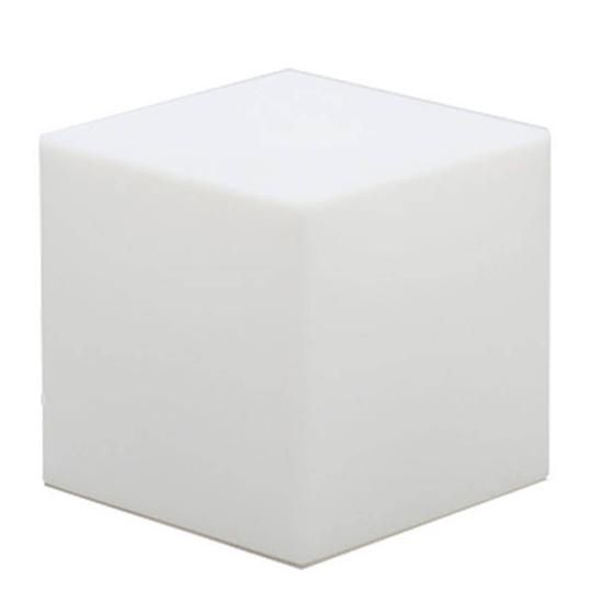 Newgarden solcellslampa Cuby kub, höjd 32 cm